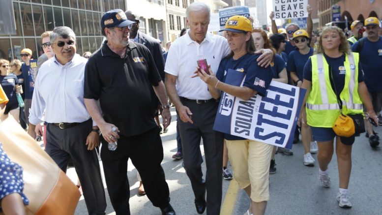 Biden quer fortalecer os sindicatos e as negociações coletivas