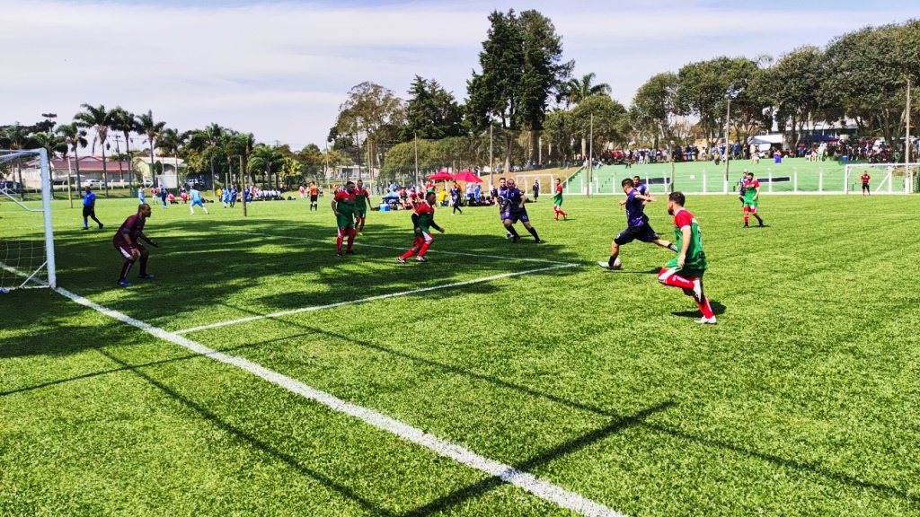 Tá lá! A rede chacoalhou mais de 100 vezes nas oitavas de final do Campeonato Metalúrgico de Futebol 7