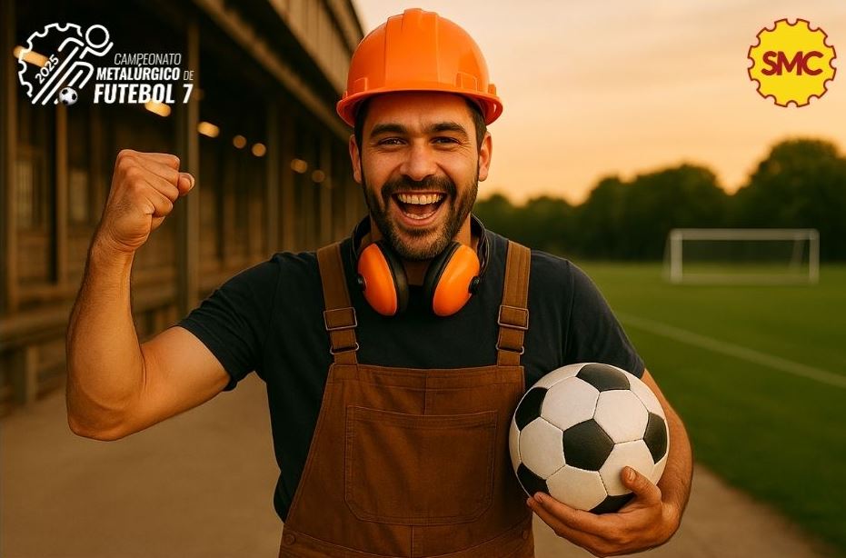 Neste domingo (28/09) tem quartas de final do Campeonato Metalúrgico de Futebol 7!