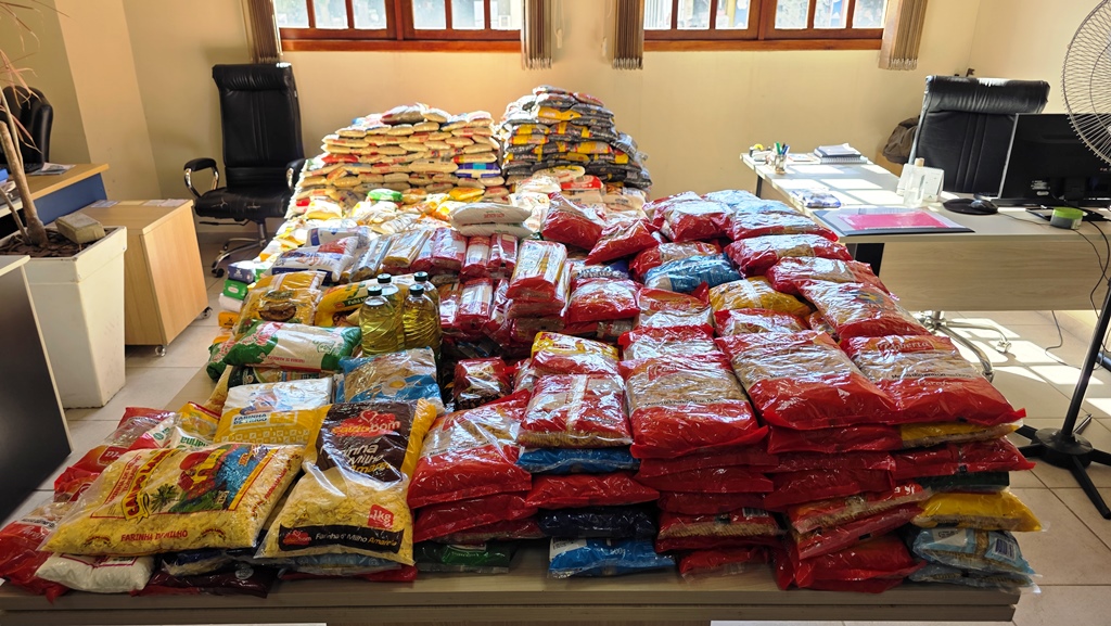 Força-PR e Prefeitura de São José dos Pinhais realiza entrega de alimentos arrecadados no 1° de Maio Solidário