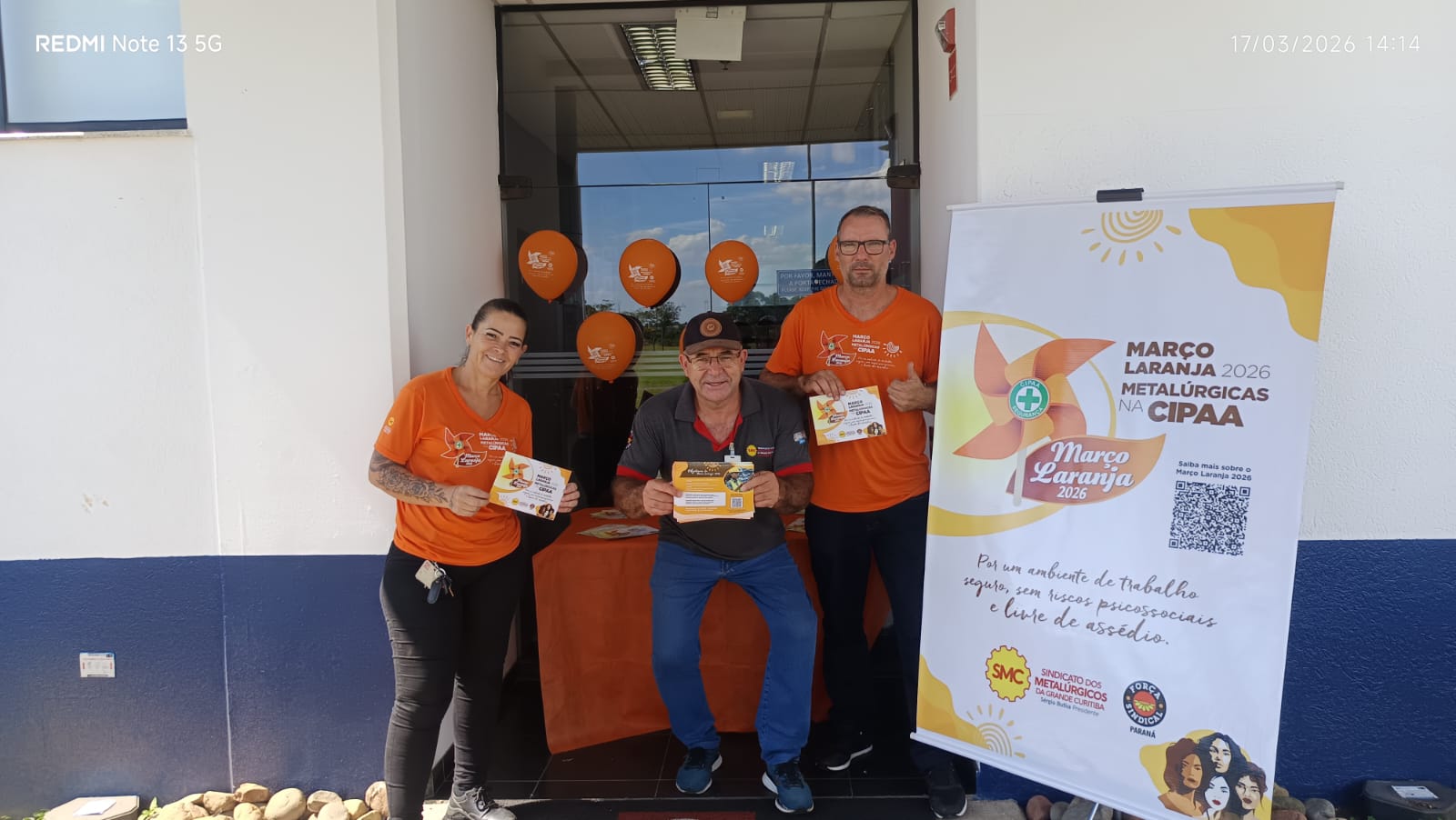 Março Laranja na AAM do Brasil 