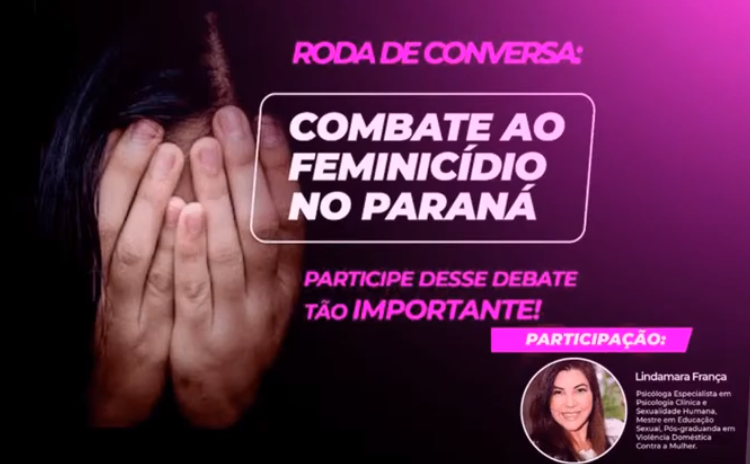 RODA DE CONVERSA DEBATE COMBATE AO FEMINICÍDIO