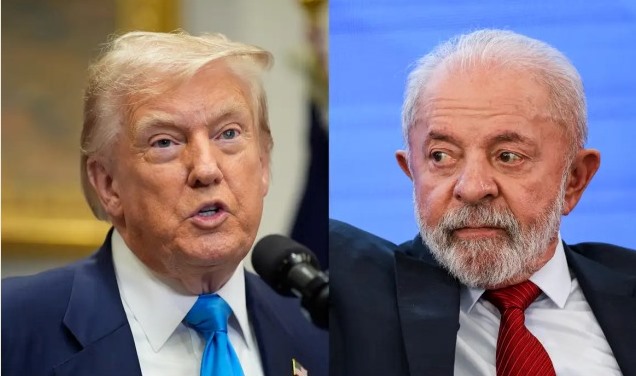 Lula fala com Trump e pede fim de tarifaço sobre produtos brasileiros