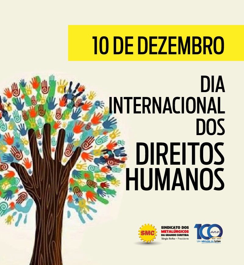 10 de dezembro: Dia Internacional dos Direitos Humanos e Live SMC Especial