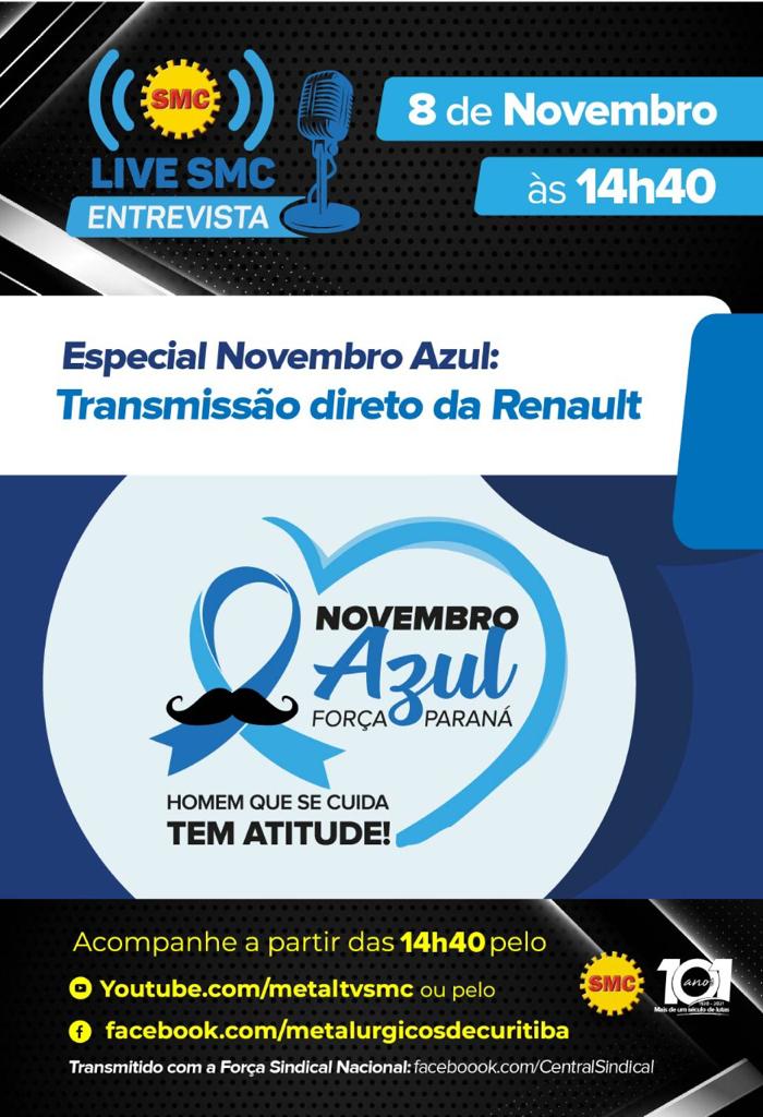 Live SMC especial Novembro Azul: Renault