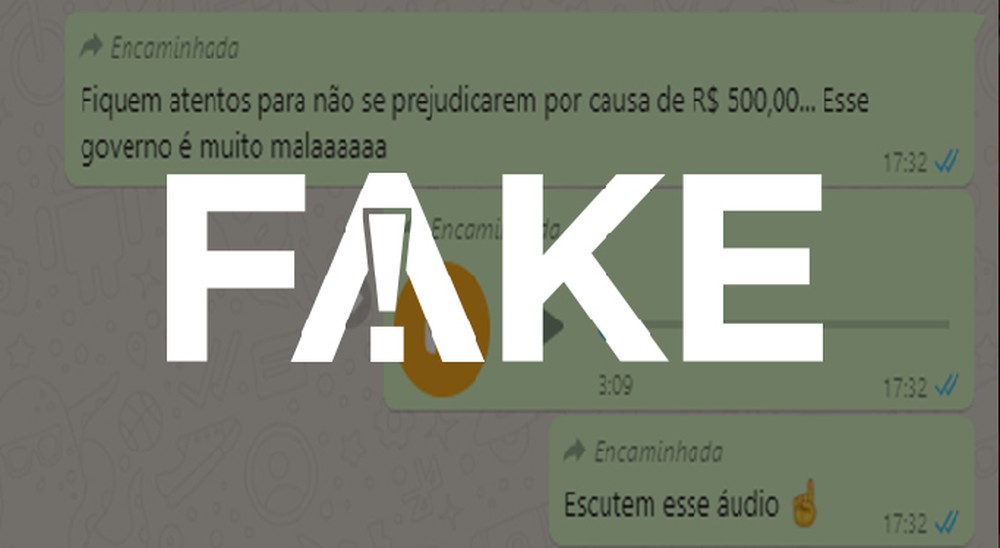 É #FAKE que se sacar até R$ 500 do FGTS trabalhador perde acesso ao saque-rescisão