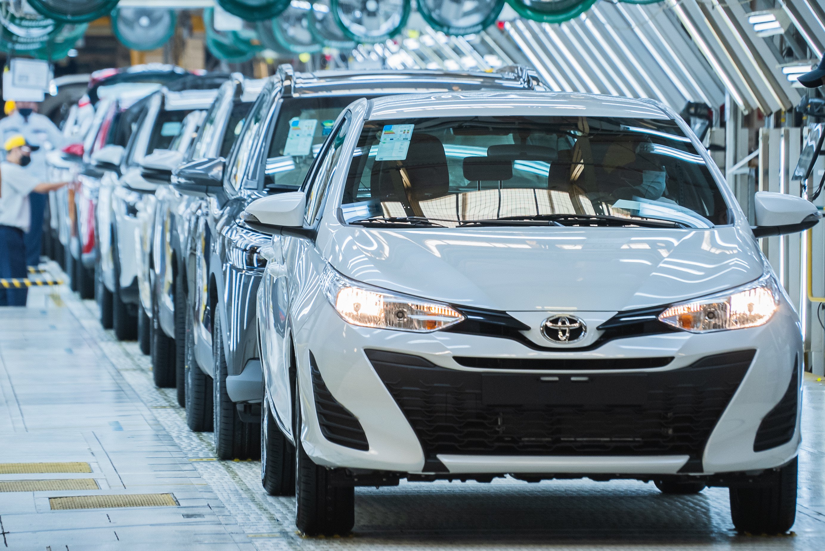 Fábrica da Toyota em Sorocaba celebra 10 anos com 1 milhão de carros produzidos