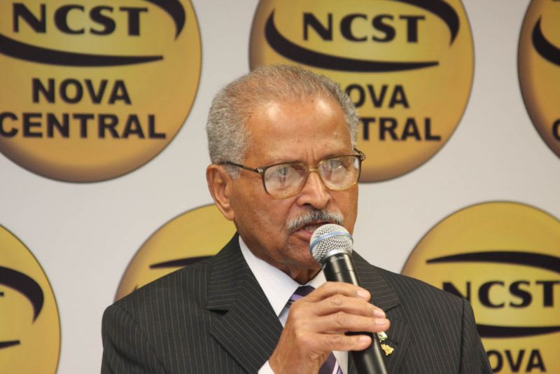NOTA DE PESAR PELO FALECIMENTO DO COMPANHEIRO JOSÉ CALIXTO RAMOS, PRESIDENTE DA NOVA CENTRAL