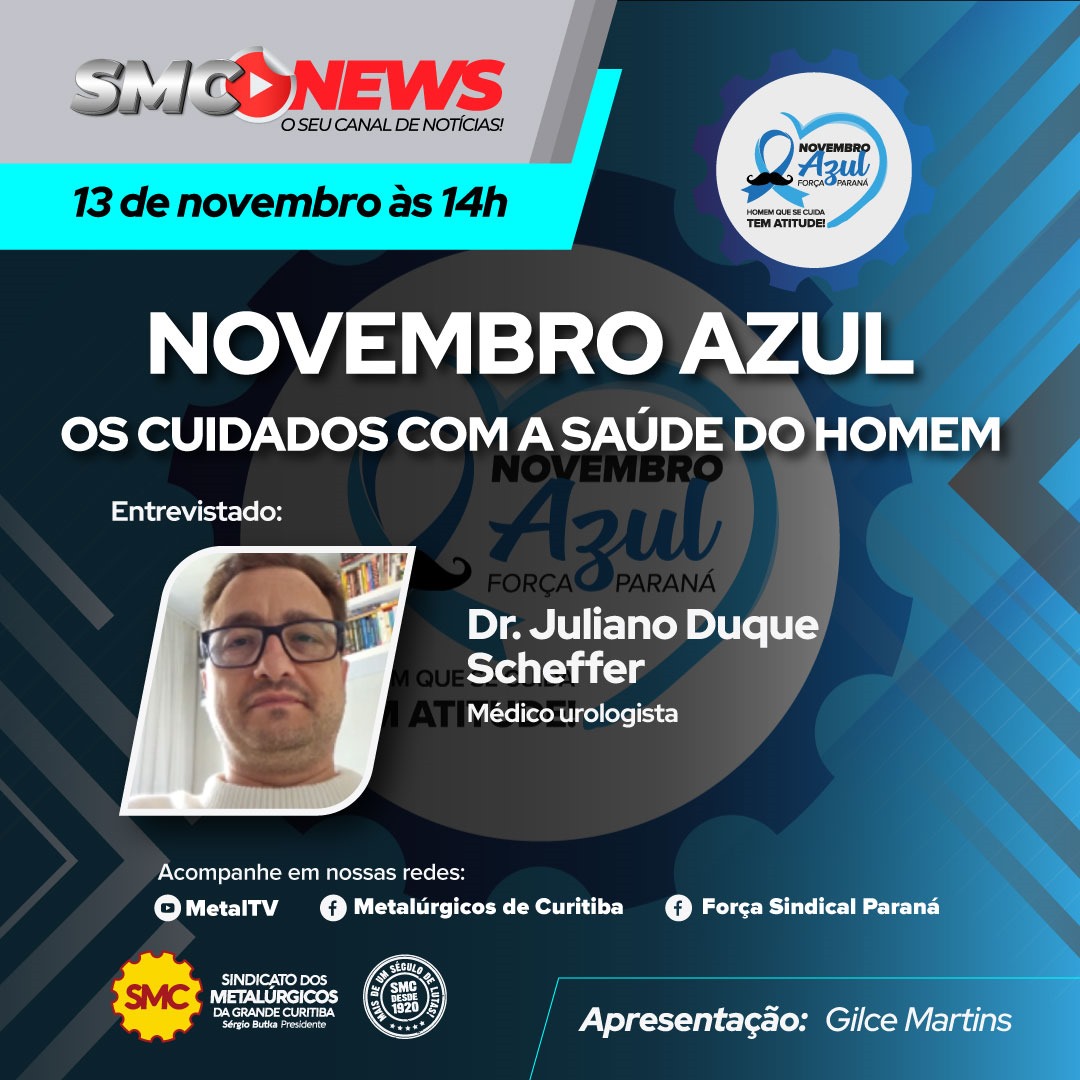 Novembro Azul: Os cuidados com a saúde do homem