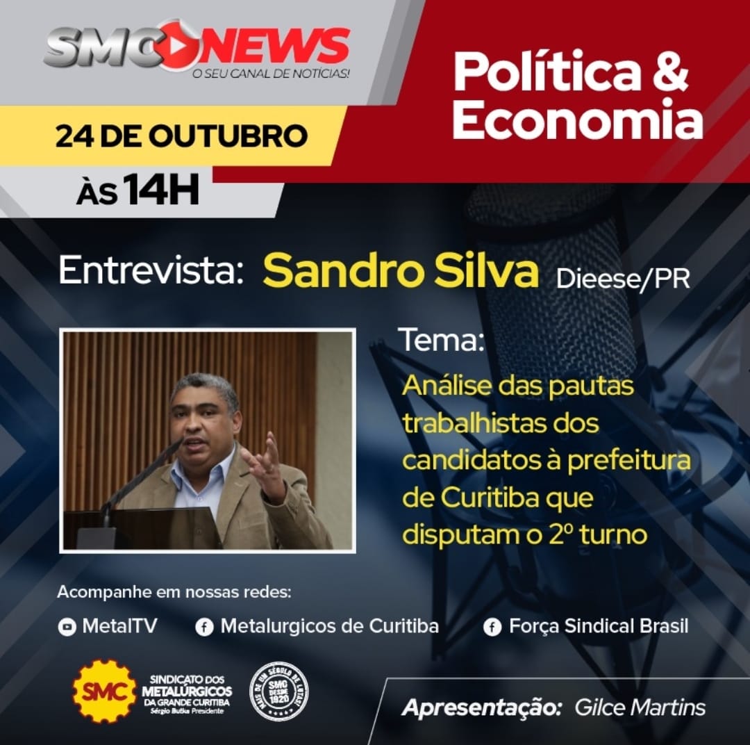 SMC NEWS - ANÁLISE DAS PAUTAS TRABALHISTAS DOS CANDIDATOS À PREFEITURA DE CURITIBA