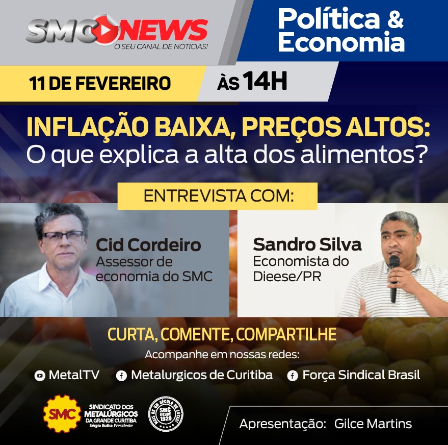 SMC NEWS ECONOMIA: O QUE EXPLICA A ALTA DOS ALIMENTOS?