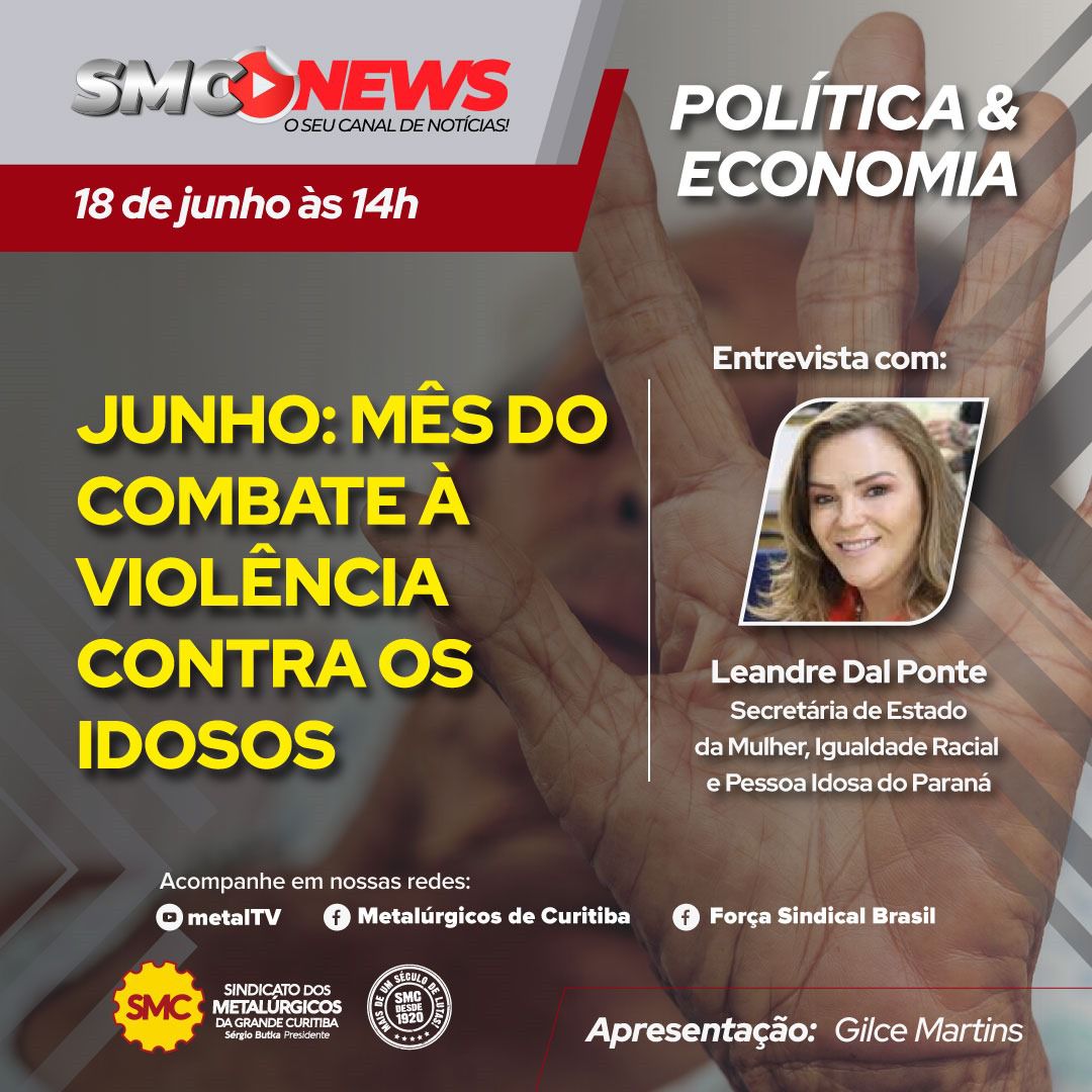 SMC NEWS – JULHO: MÊS DE COMBATE À VIOLÊNCIA CONTRA O IDOSO