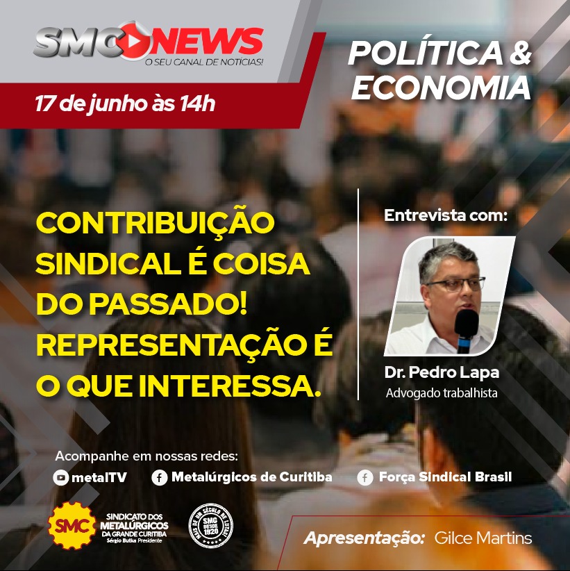 SMC NEWS - CONTRIBUIÇÃO SINDICAL É COISA DO PASSADO